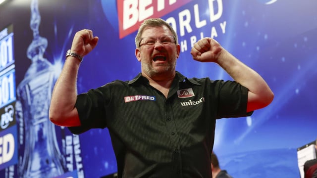 Jubelt er auch im Finale? James Wade