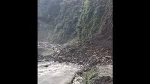 Residents of 11 houses were evacuated in Sainj Valley and were shifted to a safer place after heavy rains triggered a landslide in a village in Kullu district on Saturday. (HT File)
