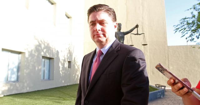 El exgobernador de Nuevo León Rodrigo Medina supuestamente fue retenido en la frontera Texas, EU. Foto: Cuartoscuro