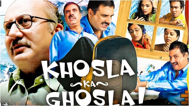 Khosla Ka Ghosla starring Anupam Kher and Boman Irani released in 2006 | Image: IMDb