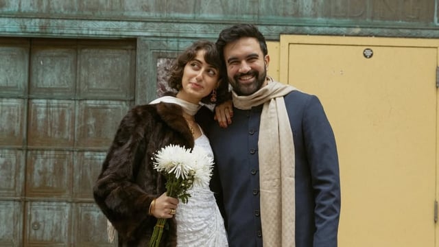 Zohran Mamdani is married to Syria-born illustrator Rama Duwaji.