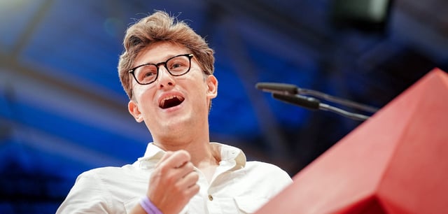 Der Bundesvorsitzende der Jusos: Philipp Türmer