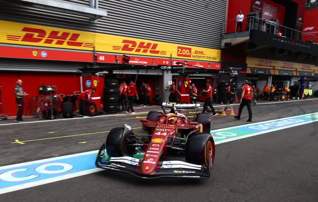 Formula One F1 - Belgian Grand Prix - Circuit de Spa-Francorchamps, Stavelot, Belgium - July 26, 2025 Ferrari's Lewis Hamilton in action during qualifying REUTERS/Manon Cruz/Pool