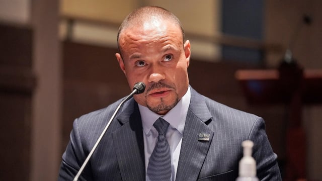 Dan Bongino's cryptic social media post suggests shocking revelations about ongoing investigations. (Greg Nash/Pool via AP, File)