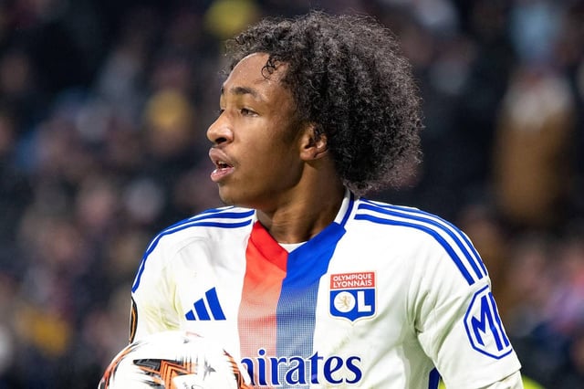 2YX180D Malick Fofana of Lyon during the UEFA Europa League, League phase, Matchday 6 football match between Olympique Lyonnais and Eintracht Frankfurt on 12 December 2024 at Groupama Stadium in Decines-Charpieu near Lyon, France
