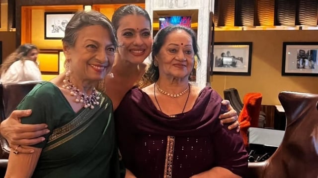Kajol expressed gratitude for her parents' and in-laws lifelong support with heartfelt photos.