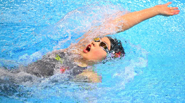 Die Zwölfjährige schwimmt ins WM-Finale