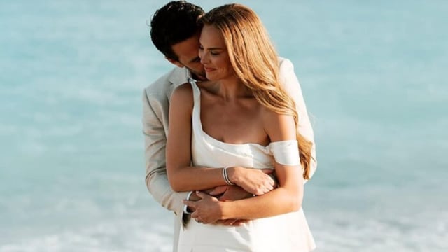 Hannah Brown and Adam Woolard are officially married. 