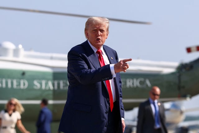 Le président américain, Donald Trump, a évalué, vendredi 25 juillet, à 50-50 les chances d’un accord commercial avec l’Union européenne.