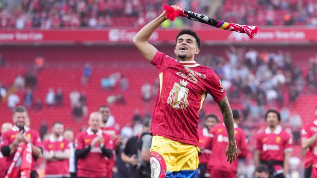 Luis Diaz im Trikot des FC Liverpool