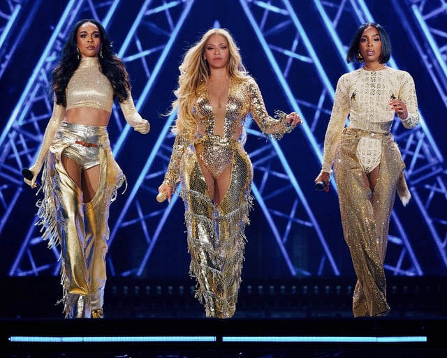 Beyoncé wrapped up her historic COWBOY CARTER TOUR at Allegiant Stadium in Las Vegas tonight with a slew of surprise performances by JAY-Z, Shaboozey and Michelle Williams and Kelly Rowland of Destiny's Child. The COWBOY CARTER TOUR is the highest grossing country tour of all time.. Beyoncé "Cowboy Carter Tour" - LAS VEGAS, NV, USA - 26 Jul 2025