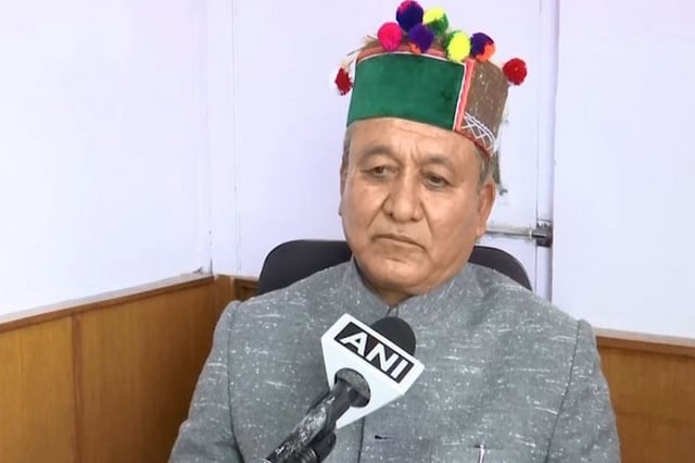 Jagat Singh Negi Minister HP (Photo:ANI)