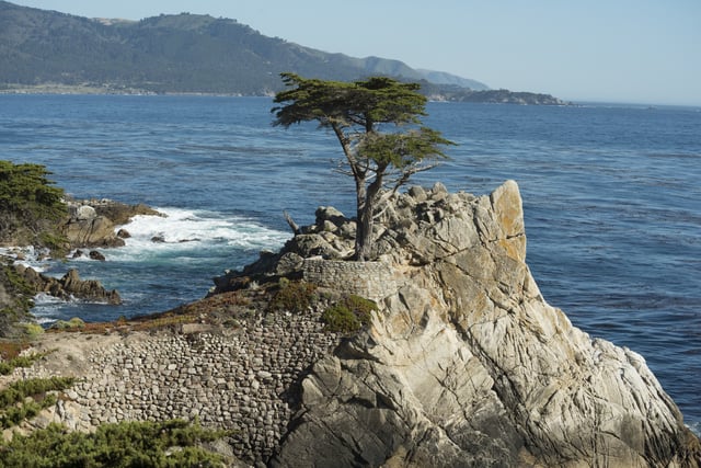 Views from 17-Mile Drive, a scenic road through Pacific Grove and Pebble Beach on the Monterey Peninsula in California on September 25, 2012.