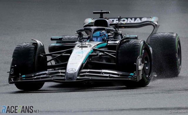 George Russell, Mercedes, Spa-Francorchamps, 2025