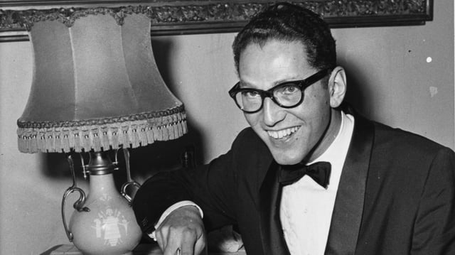 Lehrer on a visit to Britain in 1959. Princess Margaret was said to be a fan