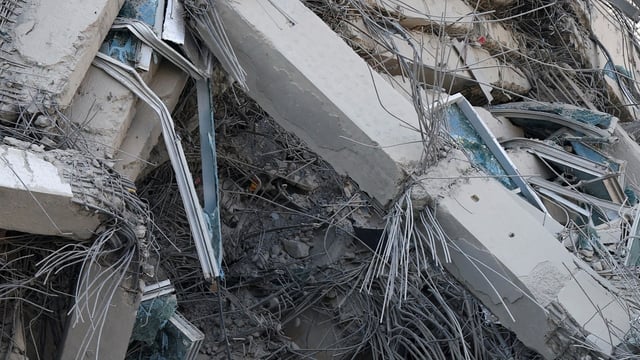 The roof of a Family Dollar partially collapsed in Kansas City.