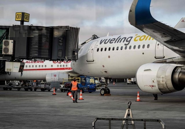 Un avión de Vueling en una imagen de archivo.