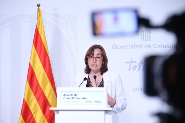 La portavoz del Govern, Sílvia Paneque.