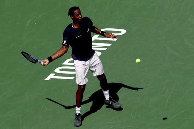 Gael Monfils squandered four match points on his way to defeat in the opening round of the ATP Toronto Masters