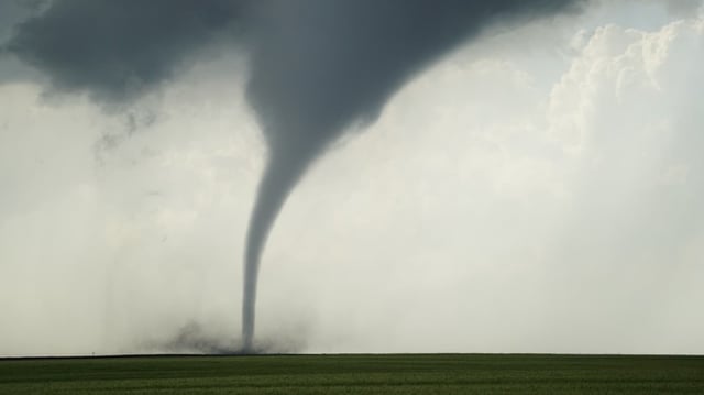 A massive tornado was spotted near Watertown, South Dakota