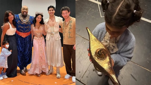 Priyanka Chopra, Nick Jonas Watch Aladdin Broadway Show In NYC; Malti Marie Adores The 'Chirag'