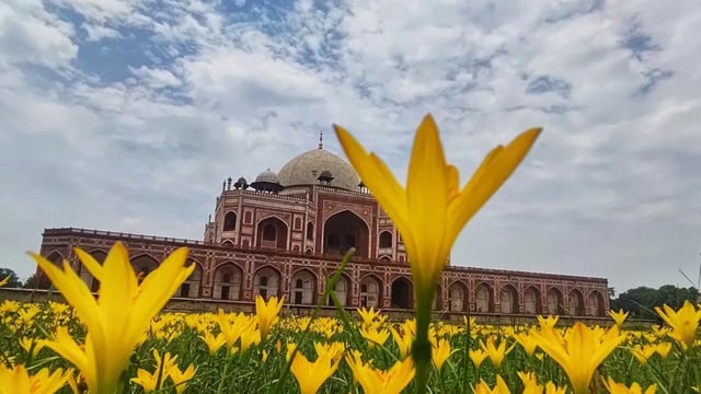 Humayun's Tomb on Sunday. (Vipin Kumar/HT Photo)