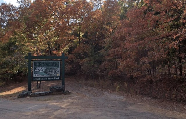 Devil’s Den State Park in Northwest Arkansas.