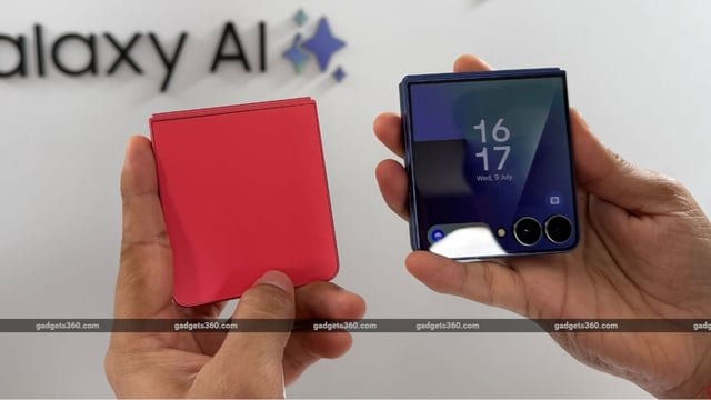 The evidence was discovered in a stable One UI 8 build on the Galaxy Z Flip 7 (pictured)