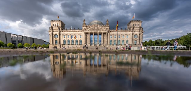 Reichstagsgebäude in Berlin