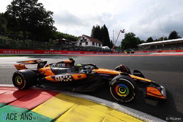 Lando Norris, McLaren, Spa-Francorchamps, 2025