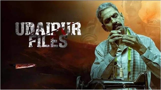 Poster of the movie ‘Udaipur Files’. (Photo from X)