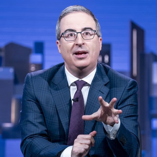 John Oliver presents "Last Week Tonight."