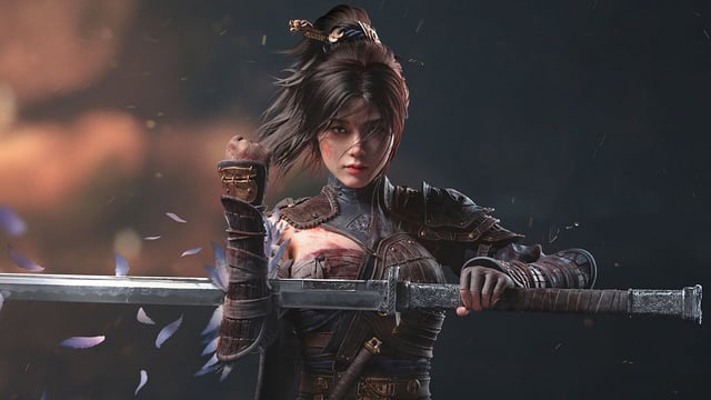 Wuchang protagonist with a sword