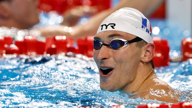 Le nageur Maxime Grousset sacré champion du monde du 50 m papillon