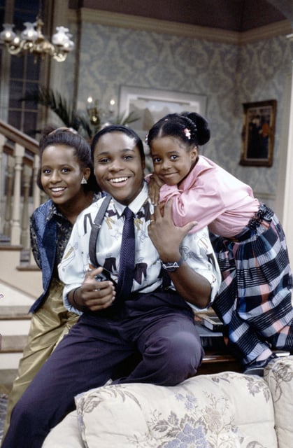 Tempestt Bledsoe as Vanessa Huxtable, Malcolm-Jamal Warner as Theodore 'Theo' Huxtable, Keshia Knight Pulliam as Rudy Huxtable.