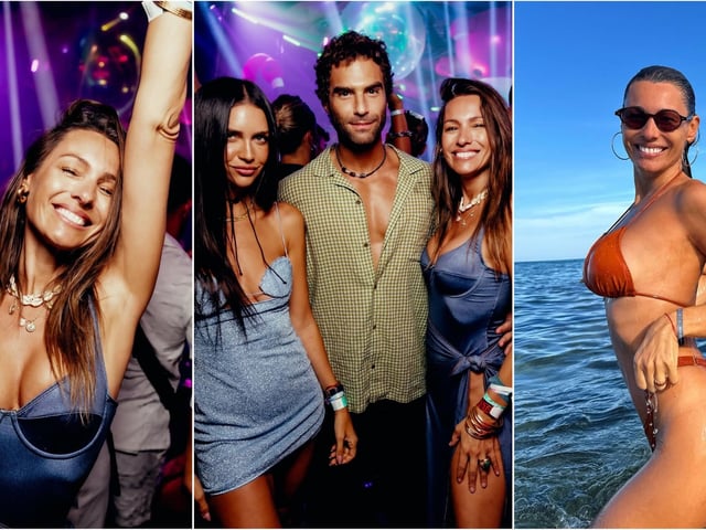 Las vacaciones de soltera de Pampita en Ibiza: playa y fiesta junto a Zaira Nara y Nico Furtado. Foto: Instagram