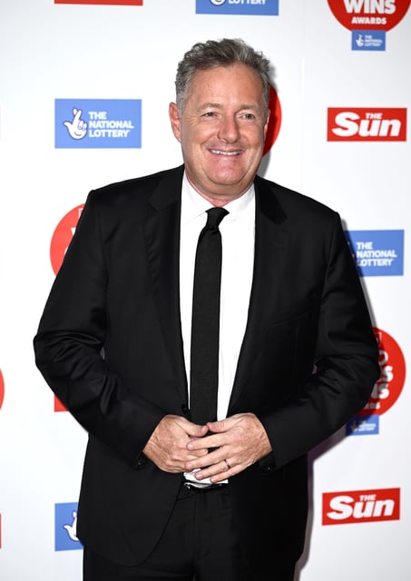 Piers Morgan attends The Sun's "Who Cares Wins" Awards 2023 at The Roundhouse on Sept. 19, 2023, in London.