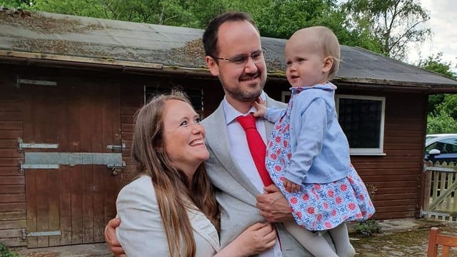 Alice, Peter and Annabel Mackey