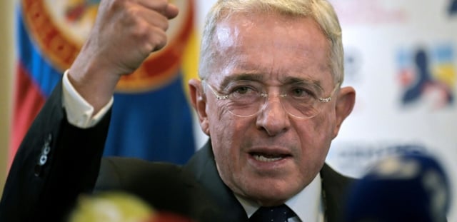Alvaro Uribe a été président de la Colombie de 2002 à 2010