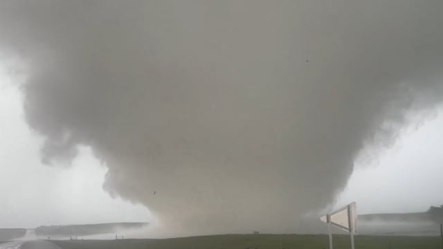 Tornado near Watertown, South Dakota on July 27, 2025. Credit Michael Marz