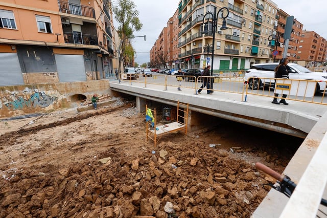 Barranco de la Saleta donde se ejecutarán las obras de mejora.