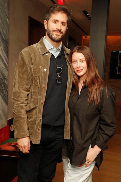 Dom Natale and Lo Bosworth attend the launch of CHASM on May 20, 2025, in New York City.