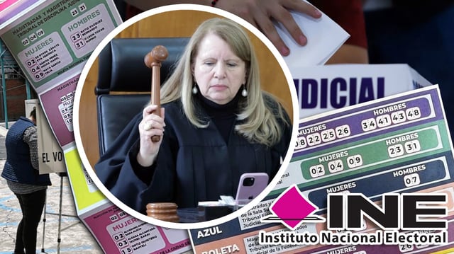 La ministra Loretta Ortiz Ahlf recibió aproximadamente 4 millones 864 mil 953 votos. FOTO: Especial