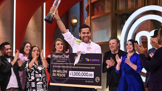 Dani Valle, ganador de “MasterChef Celebrity Generaciones”  / Instagram @masterchefmx