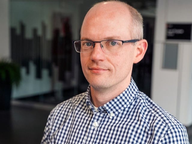  Trevor Tombe, Economics Professor at the University of Calgary in 2024.