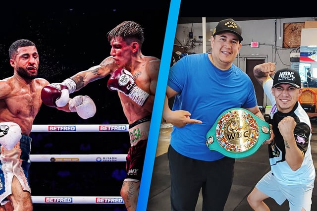 Francisco &#39;Chihuas&#39; Rodríguez había vencido al británico Galal Yafai y le agradeció a Eddy Reynoso el apoyo recibido. (Fotos: @chihuasrodriguez)
