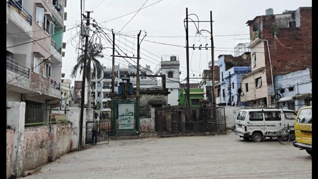 The colony wears a deserted look on Monday.An eight-year-old boy died after accidentally coming in contact with a high-voltage transformer here on Sunday afternoon when he went to retrieve a cricket ball. (Deepak Gupta/HT Photo)