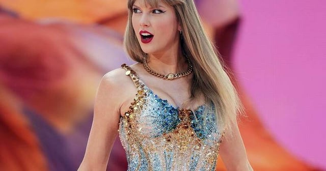 Taylor Swift's Bigger Than the Whole Sky was the track Marc Maron needed for a joke on his special. Photo: AP PHOTO