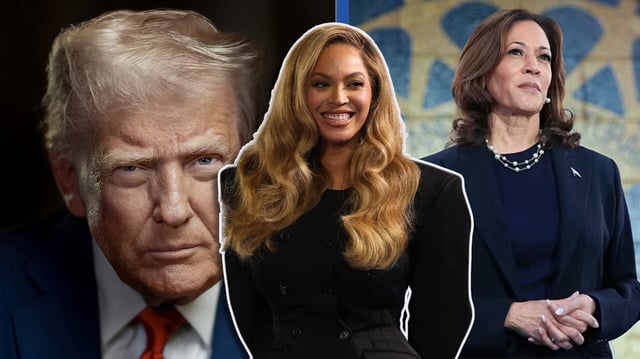 Trump insiste en falso pago millonario a Beyoncé por respaldar a Harris. / Foto: Especial