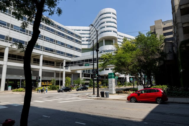 Rush University Medical Center in Chicago on July 19, 2024. (Tess Crowley/Chicago Tribune)